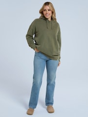 Animal Green Amber Womens Relaxed Hoodie - Image 2 of 8
