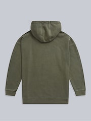 Animal Green Amber Womens Relaxed Hoodie - Image 6 of 8