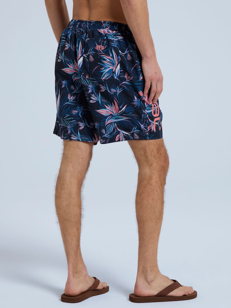 Animal Multi Mens Deep Dive Printed Quick Drying Board Shorts - Image 3 of 9