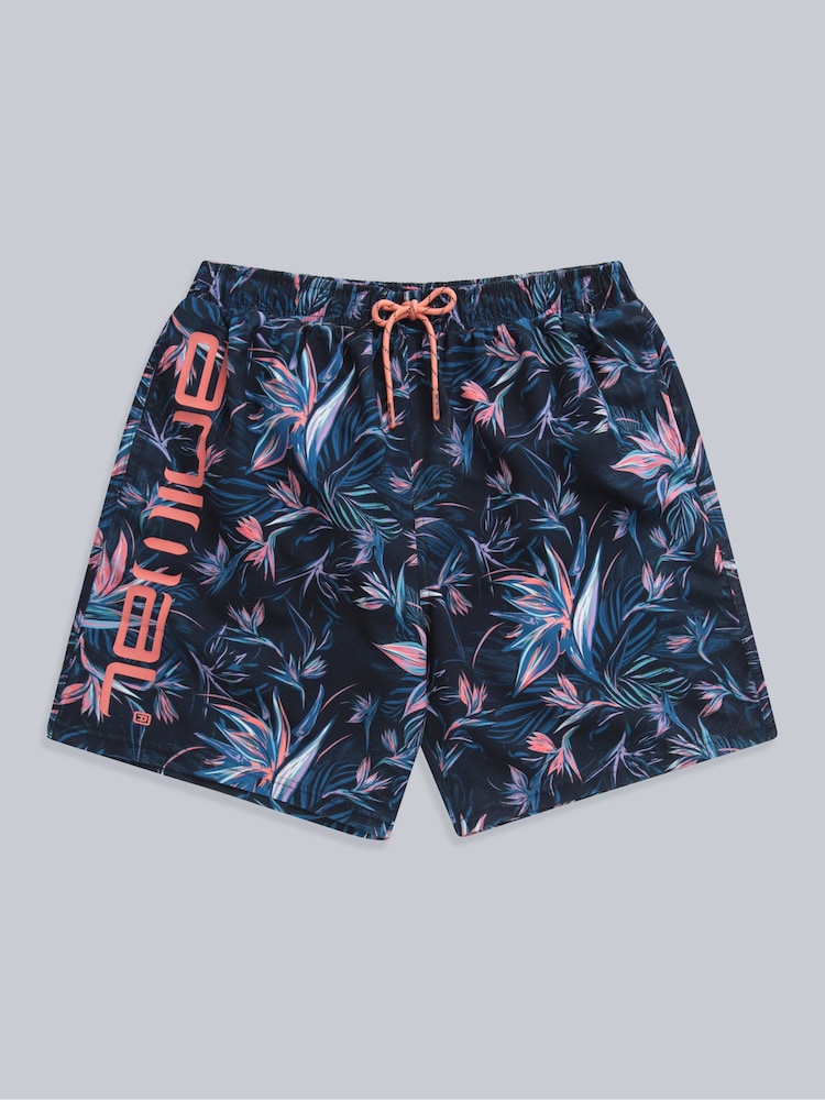 Animal Multi Mens Deep Dive Printed Quick Drying Board Shorts - Image 5 of 9
