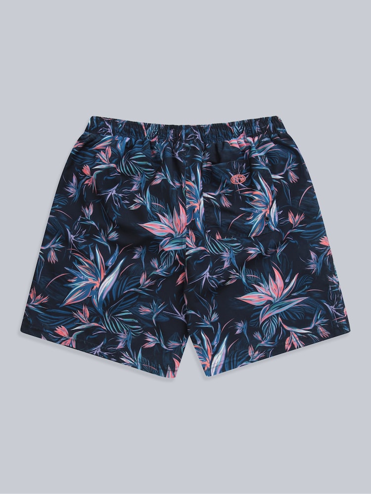Animal Multi Mens Deep Dive Printed Quick Drying Board Shorts - Image 6 of 9
