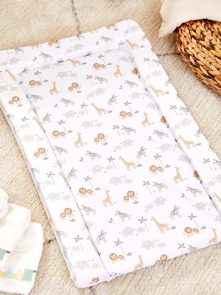 JoJo Maman Bébé Cream/White Baby Changing Mat - Image 3 of 4
