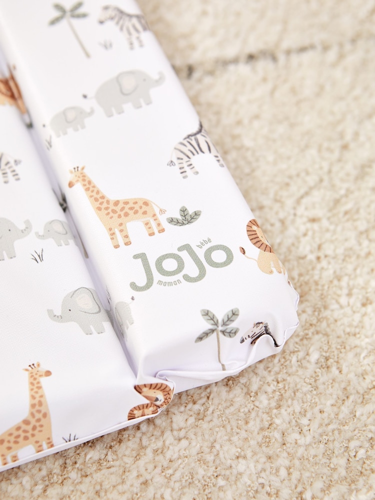 JoJo Maman Bébé Cream/White Baby Changing Mat - Image 4 of 4