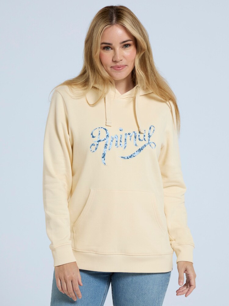 Animal Ivory Maya Womens Organic Graphic Hoodie - Image 1 of 1