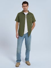 Verde - Camisa masculina Animal Bayside - Imagem 2 de 9
