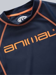 Animal Blue Kai Kids Rash Vest - Image 3 of 4