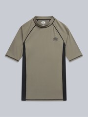 Animal Green Mens Kai Recycled Rash Vest - Image 5 of 8