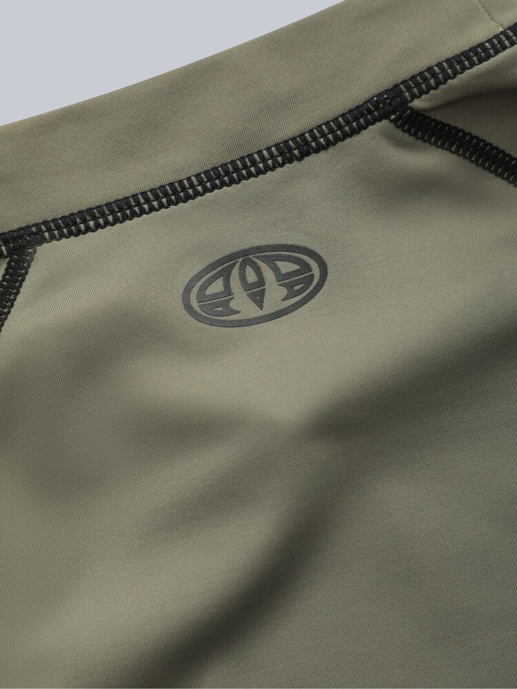 Animal Green Mens Kai Recycled Rash Vest - Image 8 of 8