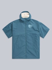 Animal Sky Blue Womens Misty Recycled Fleece Lined Waterproof Parka - Image 5 of 9