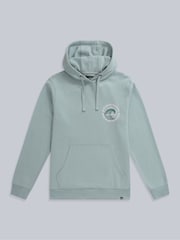 Animal Blue Mens River Graphic Print 100% Cotton Hoodie - Image 5 of 9