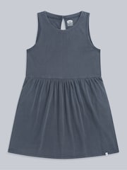 Animal Blue Womens Jersey Beach Dress - Image 1 of 6