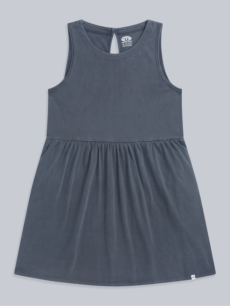Animal Blue Womens Jersey Beach Dress - Image 1 of 6