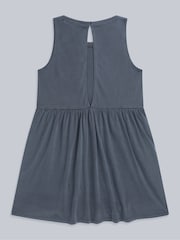 Animal Blue Womens Jersey Beach Dress - Image 2 of 6