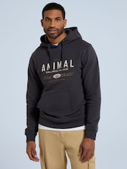 Animal Black Mens River Hoodie - Image 1 of 4