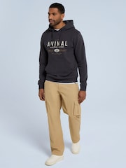 Animal Black Mens River Hoodie - Image 4 of 4
