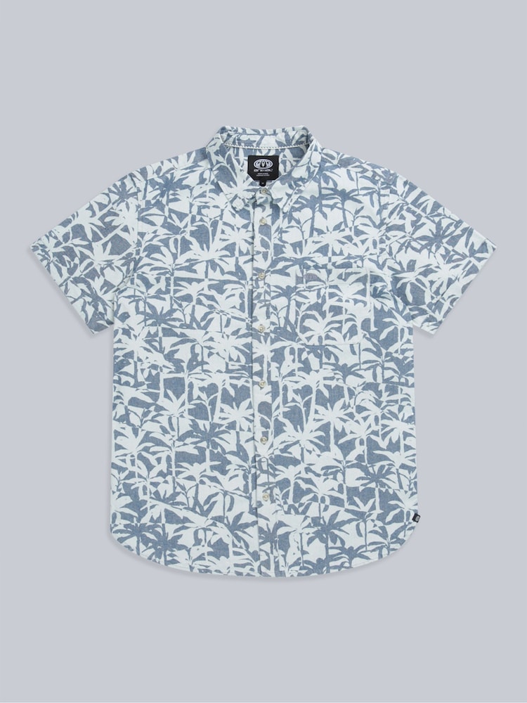Animal Blue Jamie Organic Printed Shirt - Image 1 of 5