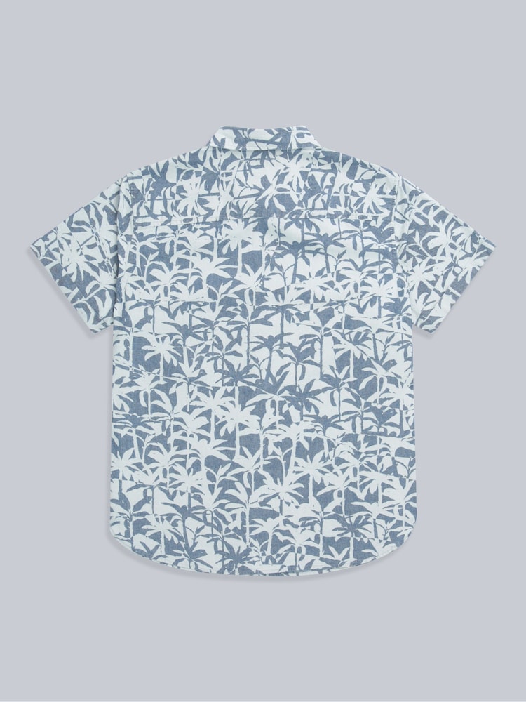 Animal Blue Jamie Organic Printed Shirt - Image 2 of 5