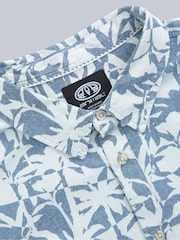 Animal Blue Jamie Organic Printed Shirt - Image 3 of 5