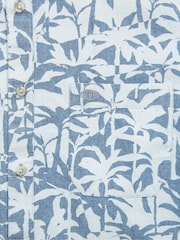 Animal Blue Jamie Organic Printed Shirt - Image 4 of 5