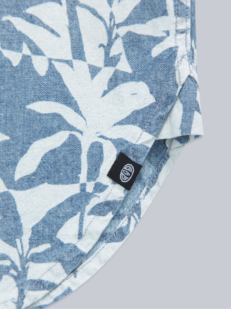 Animal Blue Jamie Organic Printed Shirt - Image 5 of 5