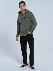 Animal Green Mens Driver Logo Hoodie - Image 4 of 4