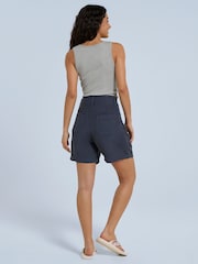 Animal Blue Loren Paper Bag Shorts - Image 3 of 8