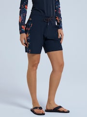 Animal Orange Womens Lenora Printed Quick Drying Board Shorts - Image 1 of 9
