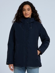 Animal Blue Womens Harlyn Waterproof Jacket - Image 1 of 8