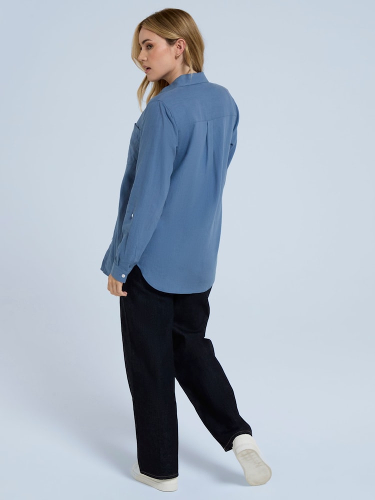 Animal Blue Womens Seya Beach Shirt - Image 3 of 8