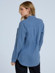 Animal Blue Womens Seya Beach Shirt - Image 4 of 8