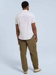 Animal White Mens Bayside Shirt - Image 3 of 9