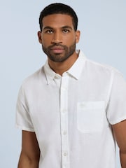 Animal White Mens Bayside Shirt - Image 4 of 9