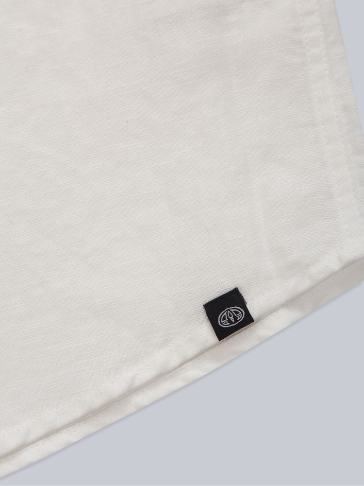 Animal White Mens Bayside Shirt - Image 9 of 9