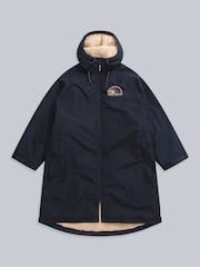 Animal Navy Blue Mens Hazey Waterproof Beach Parka - Image 1 of 5