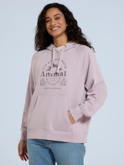 أرجواني - Animal Womens Kaya Hoodie - صورة 2 من 9