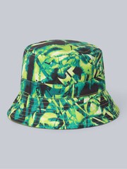 Animal Bright Green Kids Reversible Bucket Hat - Image 4 of 9