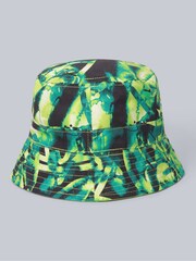 Animal Bright Green Kids Reversible Bucket Hat - Image 5 of 9