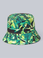 Animal Bright Green Kids Reversible Bucket Hat - Image 6 of 9