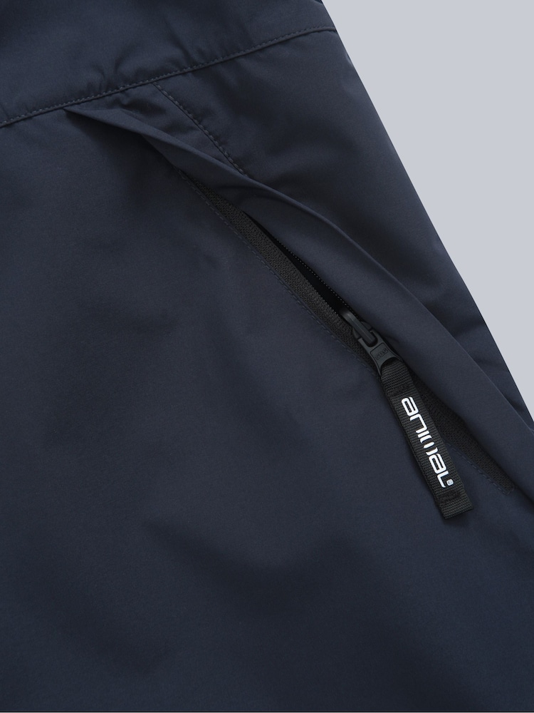 Animal Blue Pace Womens Packable Waterproof Jacket - Image 5 of 11