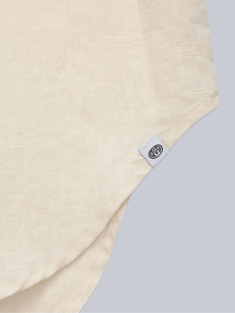 Animal Cream Womens Seya Beach Shirt - Image 8 of 8
