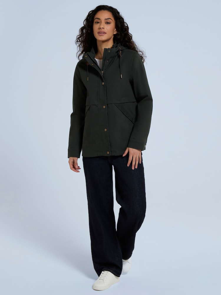 Animal Green Womens Padstow Cotton Jacket - Image 2 of 9