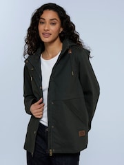 Animal Green Womens Padstow Cotton Jacket - Image 4 of 9