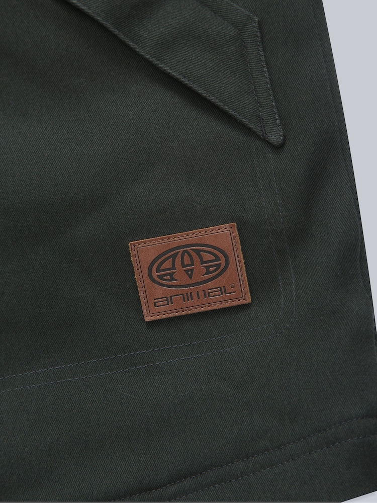Animal Green Womens Padstow Cotton Jacket - Image 9 of 9