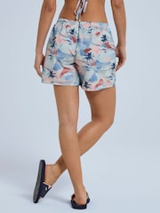 Animal Pale Blue Reeva Printed Board Swim Shorts - Image 3 of 8