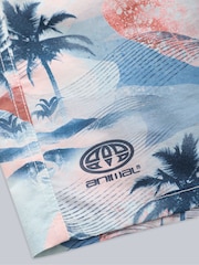 Animal Pale Blue Reeva Printed Board Swim Shorts - Image 7 of 8