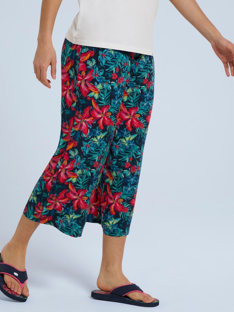Animal Red Tassia Capri Beach Trousers - Image 1 of 4