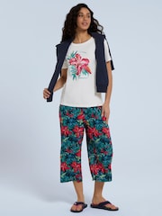 Animal Red Tassia Capri Beach Trousers - Image 3 of 4