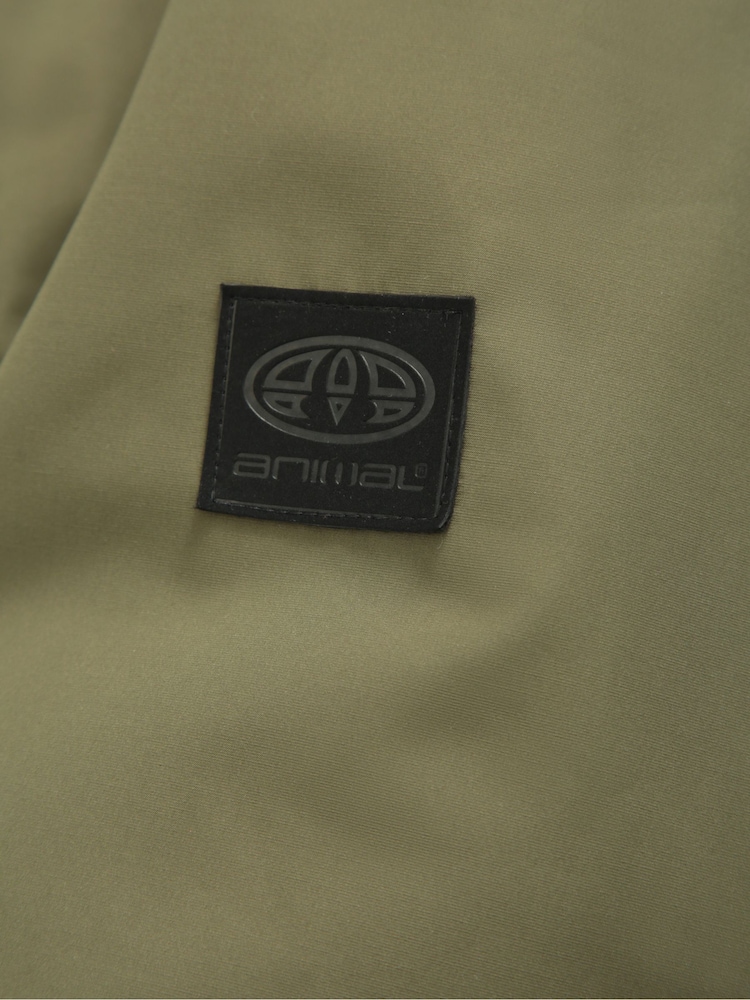 Animal Green Mens Harlyn Waterproof Jacket - Image 5 of 5