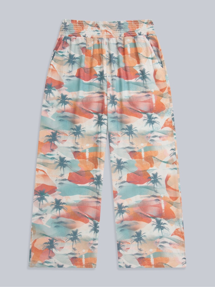 Animal Orange Women's Cropped Trousers - Image 5 of 8