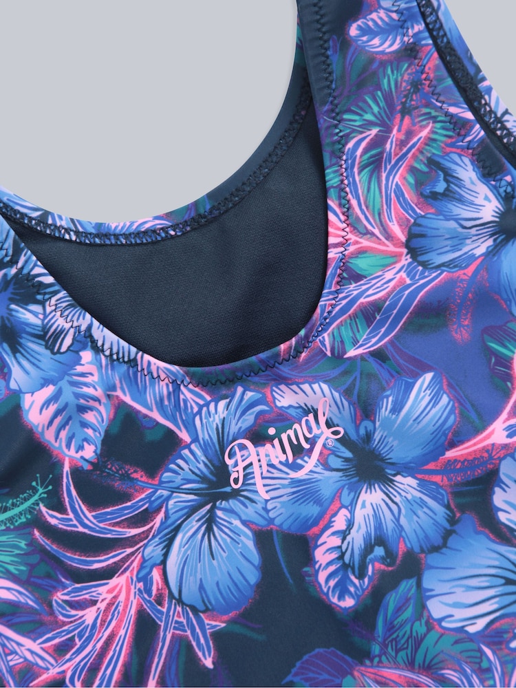 Animal Blue Kids Vacation Swimsuit - Image 5 of 5